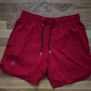 Men’s Legend Red Athletic Shorts